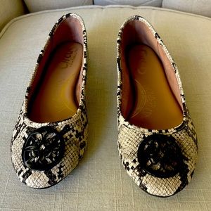 Circus by Sam Edelman Women's Colleen Ballet Flat 7 1/2 Snake Pattern Excell…